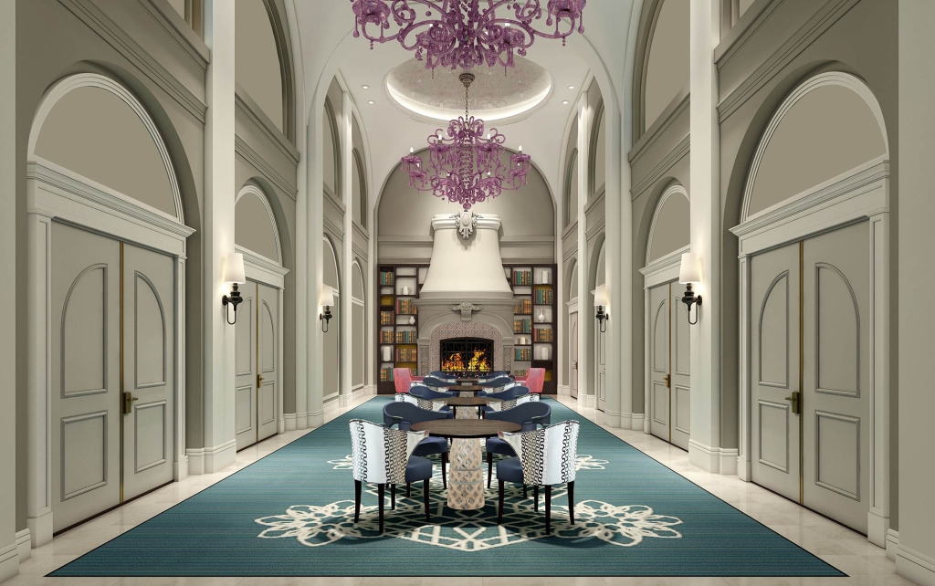 New Foyer at The Marker