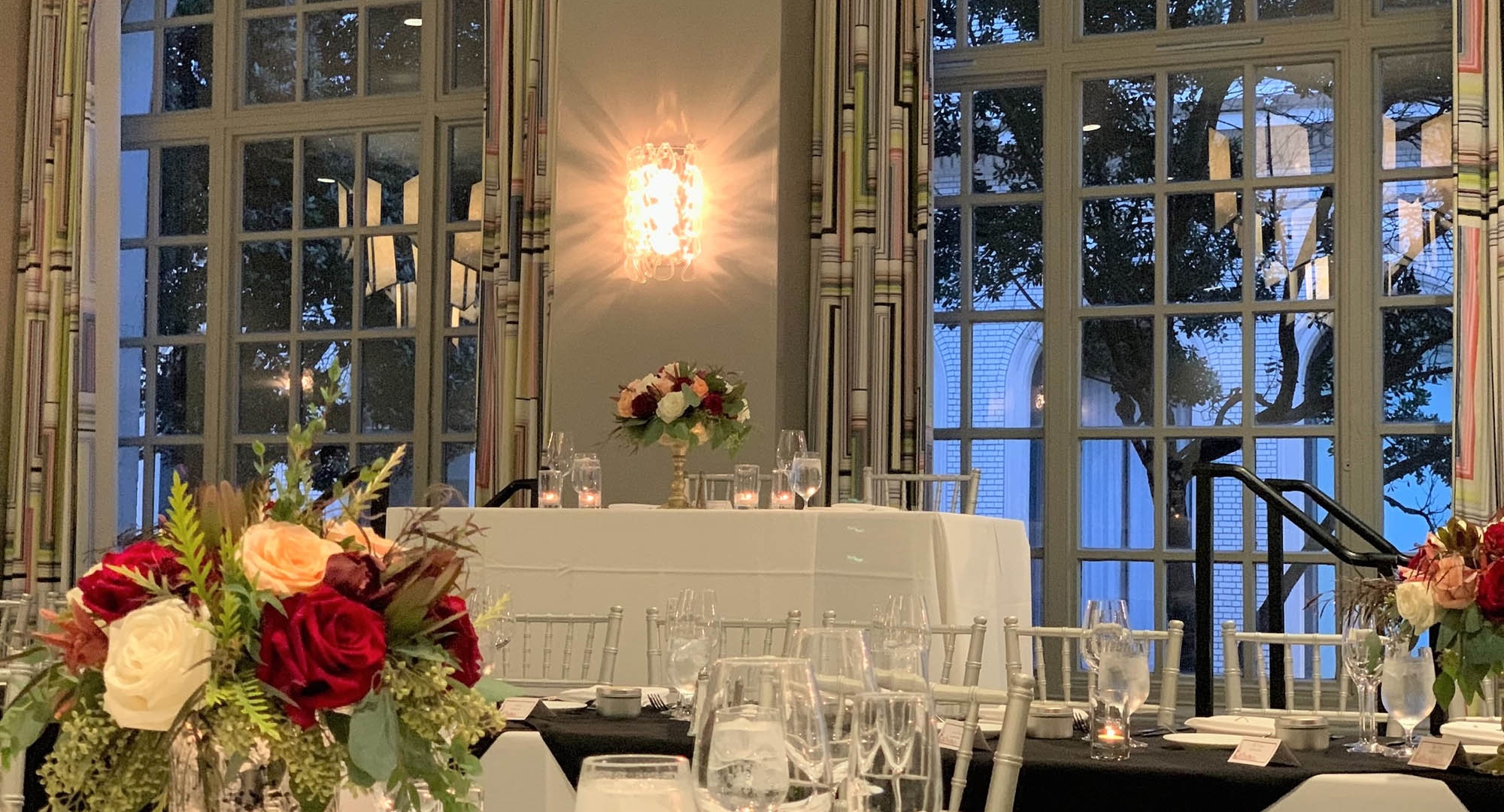 Wedding and reception events at The Marker