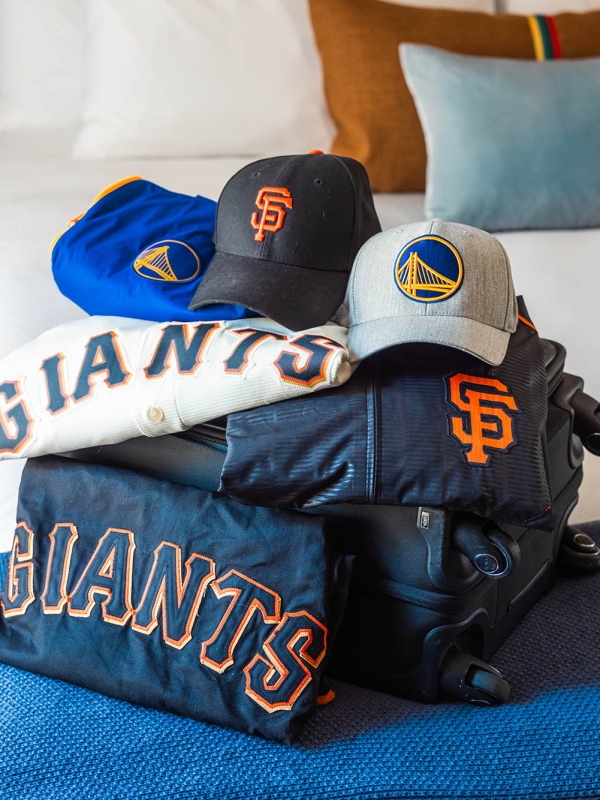 Sports merchandise at The Marker